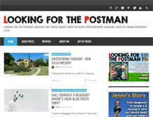 Tablet Screenshot of lookingforthepostman.com